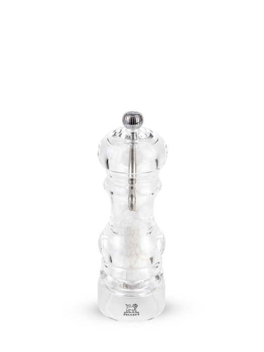 Peugeot Nancy Classic Acrylic 18cm Salt Mill by Kitchen Niche