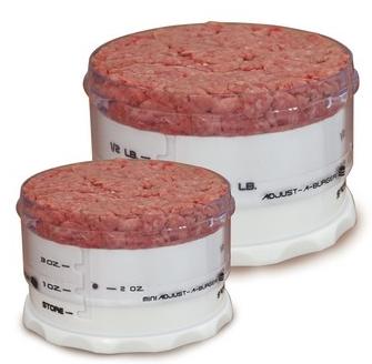 KitchenArt Set of 2 Adjust-A-Burger Hamburger Press by Kitchen Niche