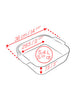 Peugeot Ceramic Baking Dish – Square – Slate – 36 cm