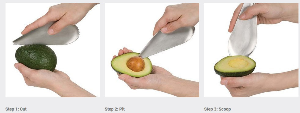 Trudeau 3 in 1 Avocado Cutter by Kitchen Niche