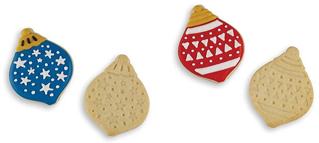 Bakelicious Christmas Ornament Flip & Stamp Cookie Cutter by Kitchen Niche