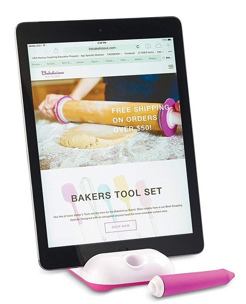 Bakelicious Tablet Stand with Stylus by Kitchen Niche