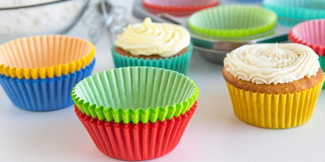 Fox Run Rainbow Baking Cup Set of 300 by Kitchen Niche