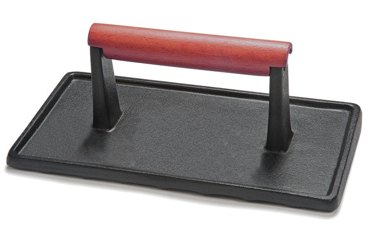 BBQ Devil Barbecue Cast Iron Grill Press by Kitchen Niche