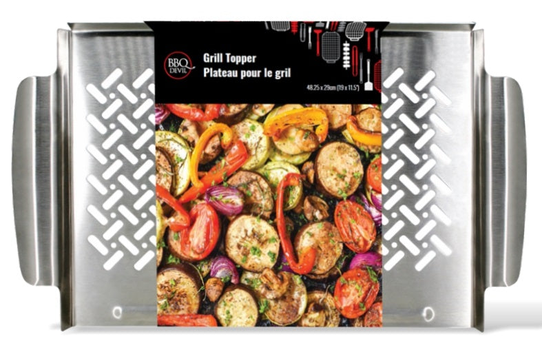 BBQ Devil Barbecue Grill Topper by Kitchen Niche