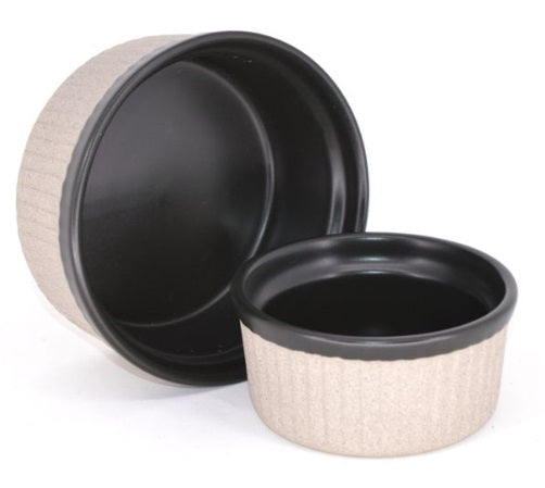 BIA Cordon Bleu Artisan Ramekin Set of 2 Black BIA Cordon Bleu by Kitchen Niche