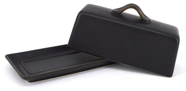 BIA Cordon Bleu Park West Black Butter Dish by Kitchen Niche