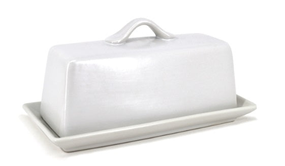 BIA Cordon Bleu Park West White Butter Dish by Kitchen Niche