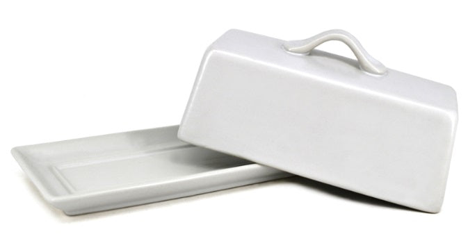 BIA Cordon Bleu Park West White Butter Dish by Kitchen Niche