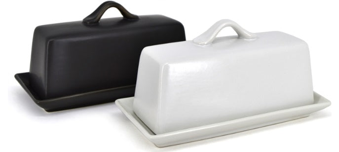 BIA Cordon Bleu Park West White Butter Dish by Kitchen Niche