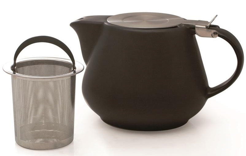 BIA Cordon Bleu Black Infusing Teapot by Kitchen Niche