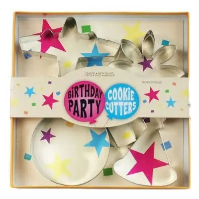 Fox Run Birthday Party Cookie Cutter Set by Kitchen Niche