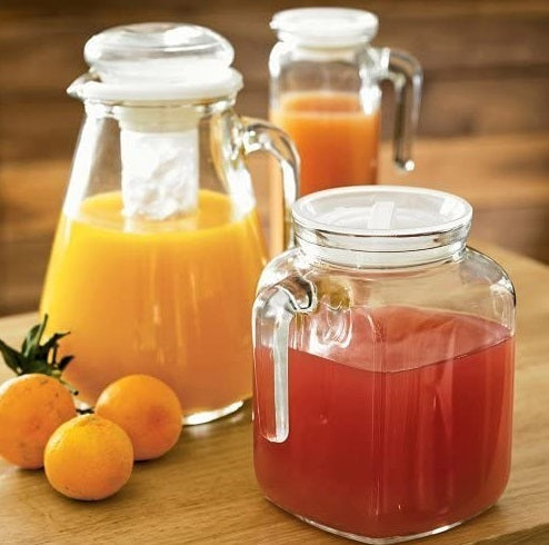 Trudeau Frigoverre Jug with Frosted Lid – 67.75 oz by Kitchen Niche