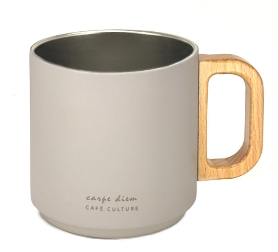 Café Culture Carpe Diem Double Walled Mug Cafe Culture by Kitchen Niche