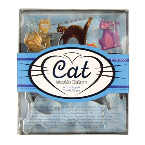 Fox Run Cat Cookie Cutter Set by Kitchen Niche