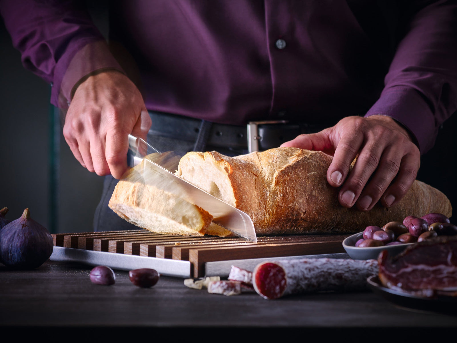 Wüsthof Classic Ikon Carving Knife – 8" Wusthof by Kitchen Niche