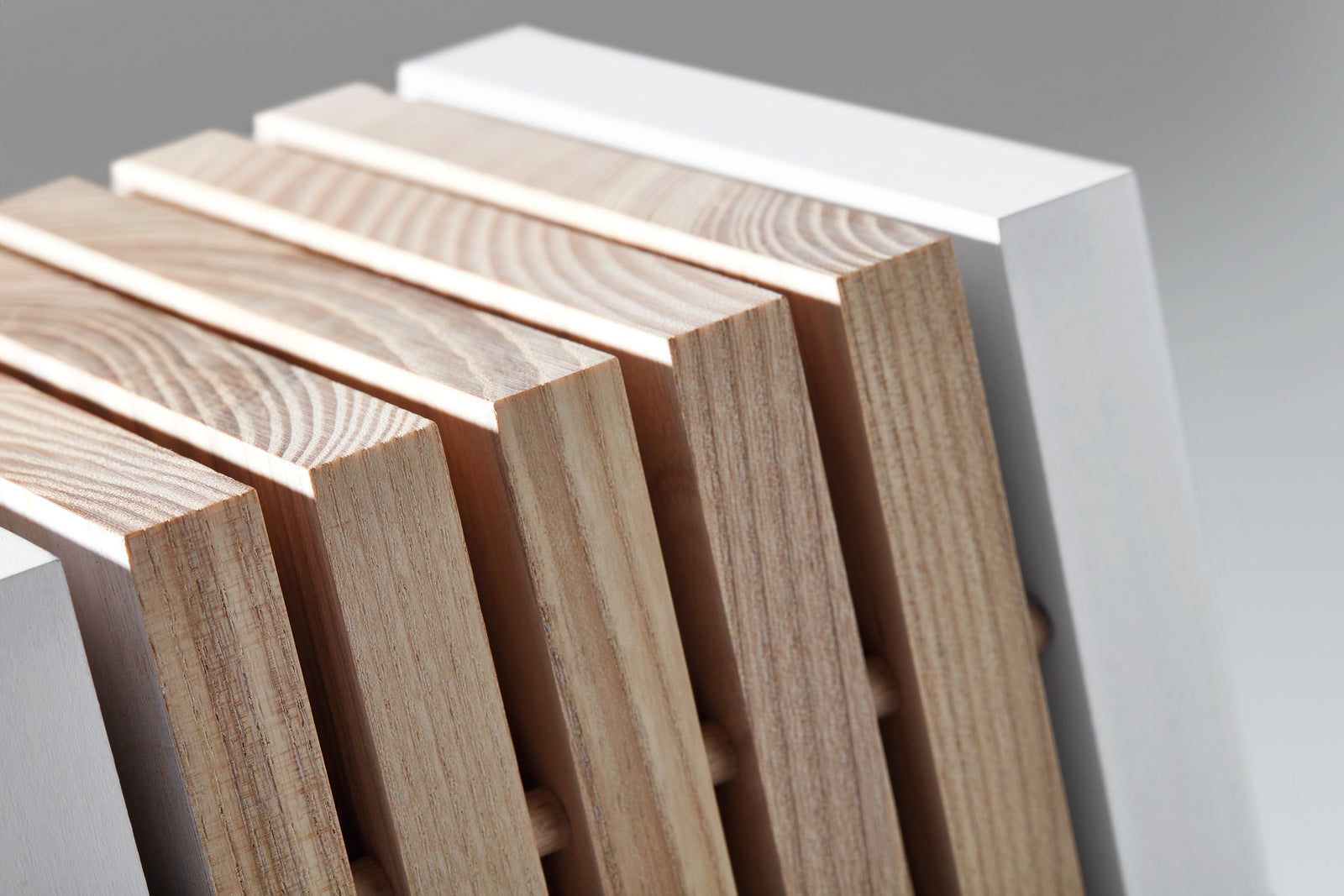 Wüsthof Designer Knife Block – White Wusthof by Kitchen Niche