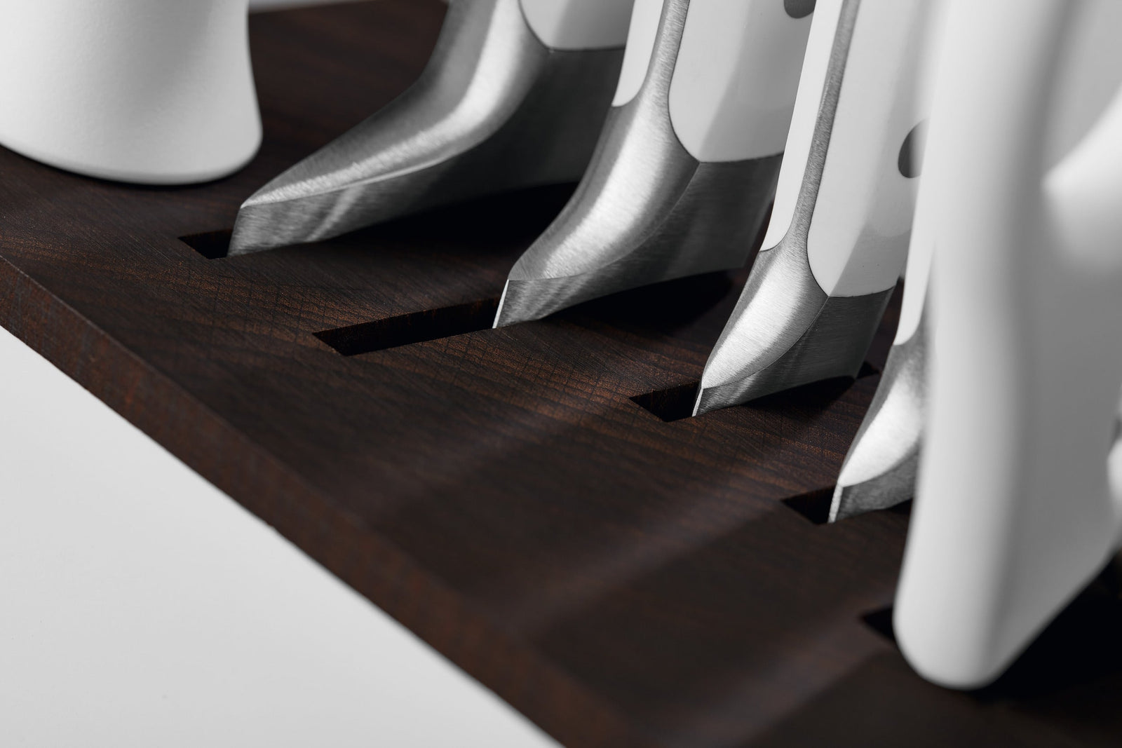 Wüsthof Classic White Slim Knife Block – White Wusthof by Kitchen Niche