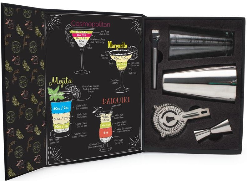 Danesco Cocktail Bar Set of 5 by Kitchen Niche