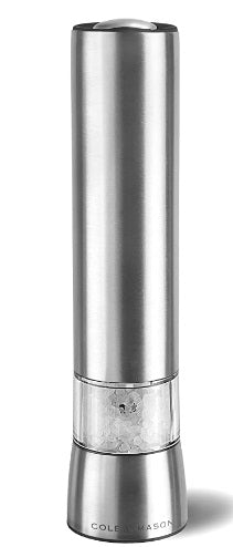 Cole & Mason Hampstead Electric Salt Mill, 21.5 cm / 8.5" by Kitchen Niche