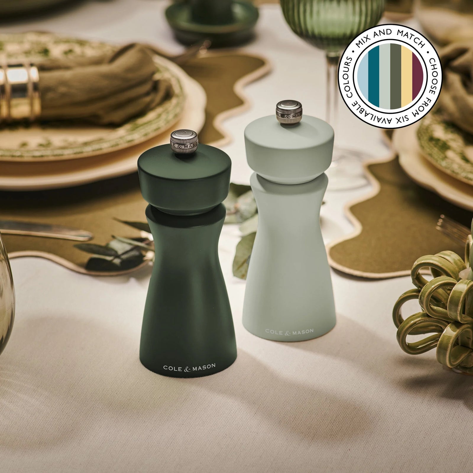 Cole & Mason Kenton Salt/Pepper Mill – Rosemary