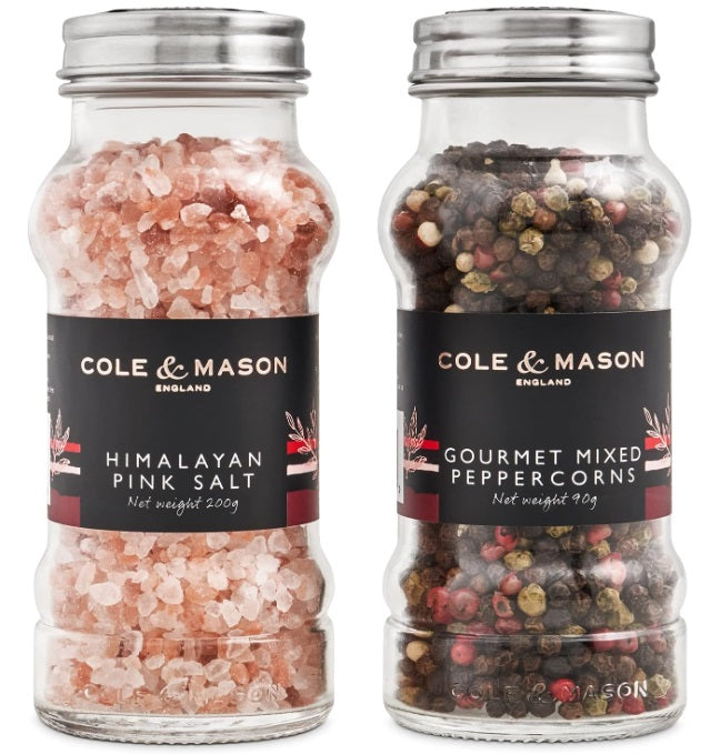 Cole & Mason Luxury Salt & Pepper Gift Set by Kitchen Niche
