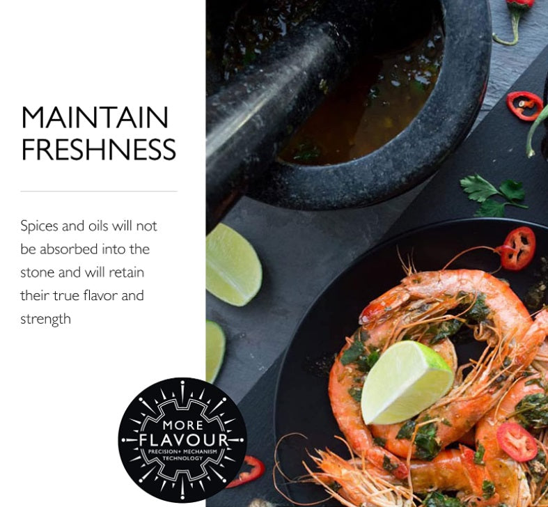 Cole & Mason Granite Mortar & Pestle – Ø 5.5" / 14 cm by Kitchen Niche