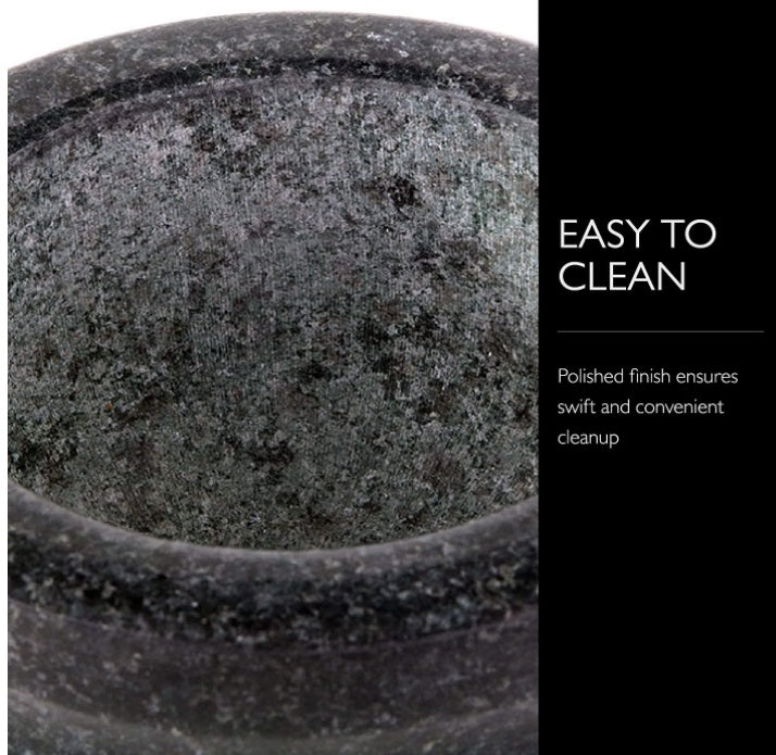 Cole & Mason Granite Mortar & Pestle – Ø 5.5" / 14 cm by Kitchen Niche