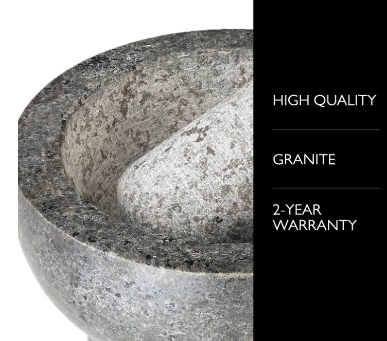 Cole & Mason Granite Mortar & Pestle – Ø 5" / 13 cm by Kitchen Niche