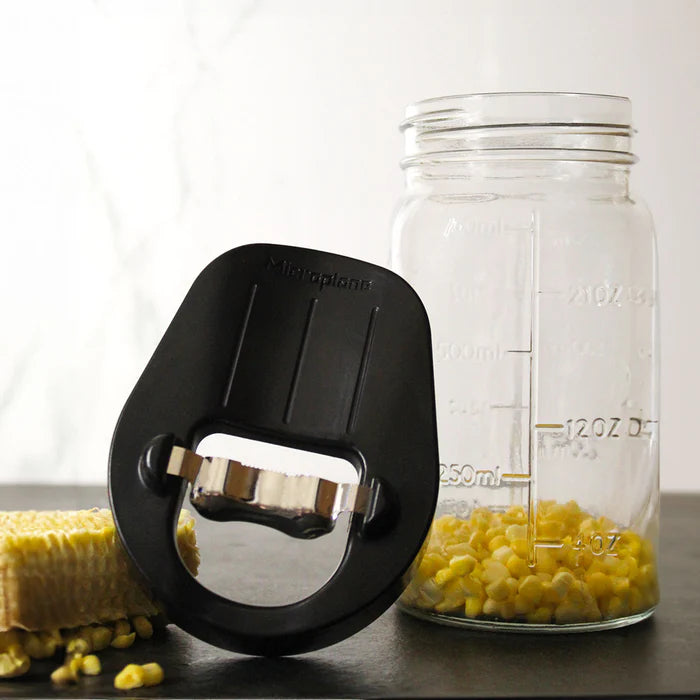 Microplane Mason Jar Corn Stripper