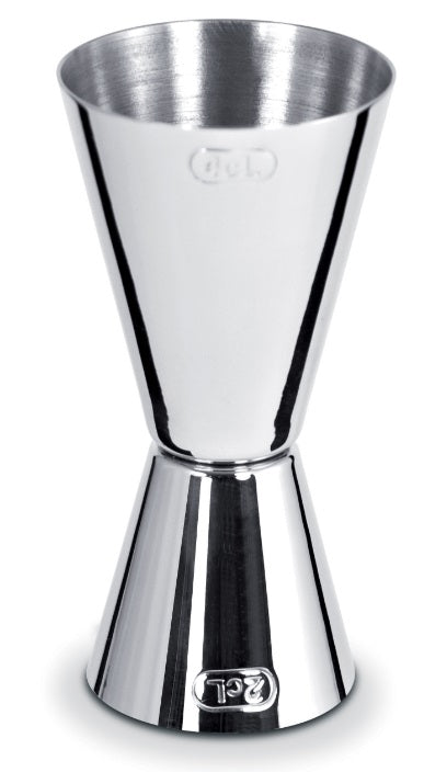 Cuisinox Stainless Steel Mirror Finish Double Jigger by Kitchen Niche