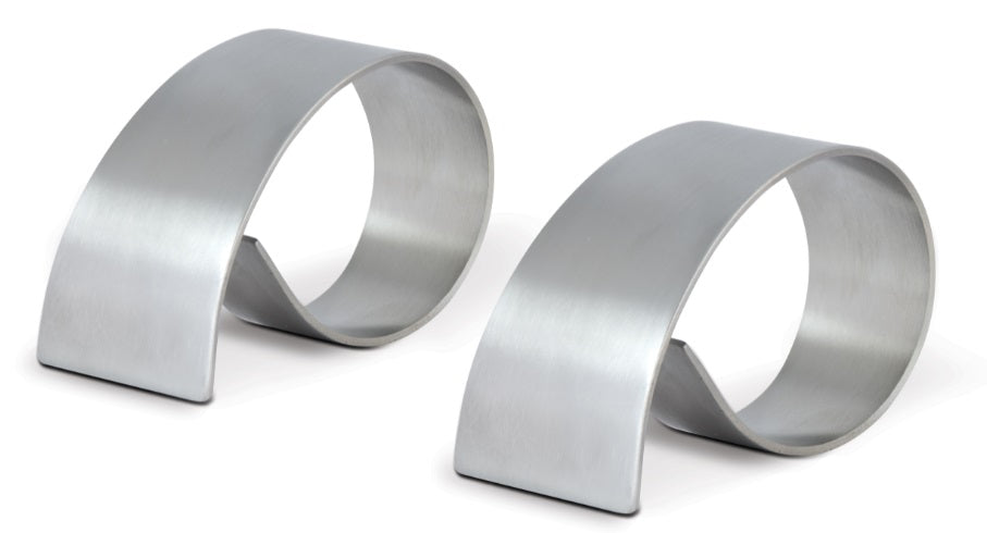 Cuisinox Stainless Steel Napkin Rings Set of 2 by Kitchen Niche