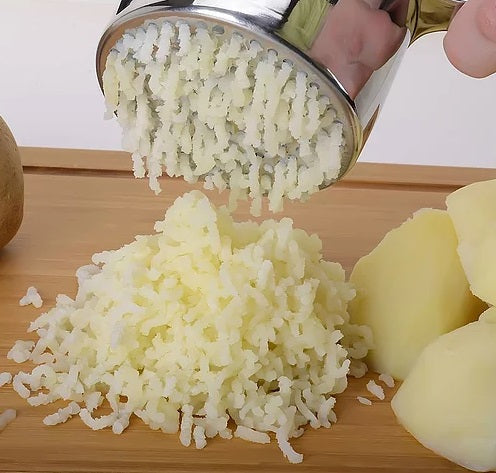 Cuisinox Stainless Steel Potato Ricer with 3 Disks by Kitchen Niche