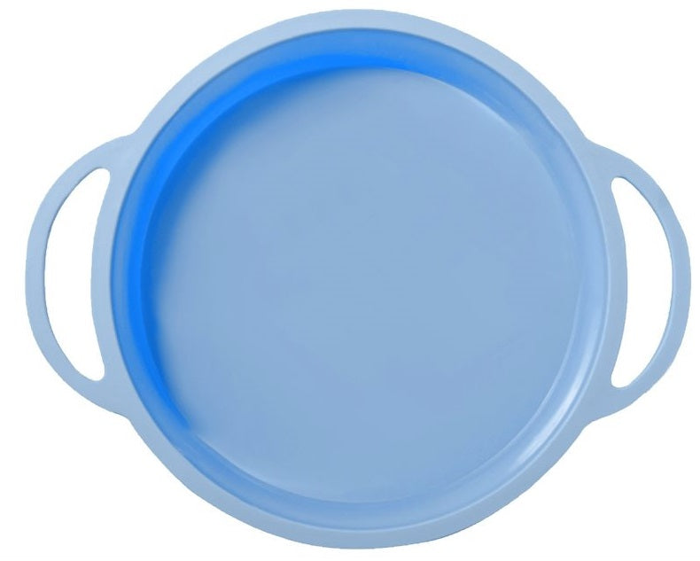 Danesco A La Tarte Blue Silicone Round Cake Pan by Kitchen Niche