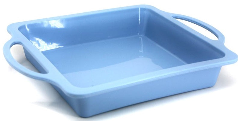 Danesco A La Tarte Blue Silicone Square Cake Pan by Kitchen Niche