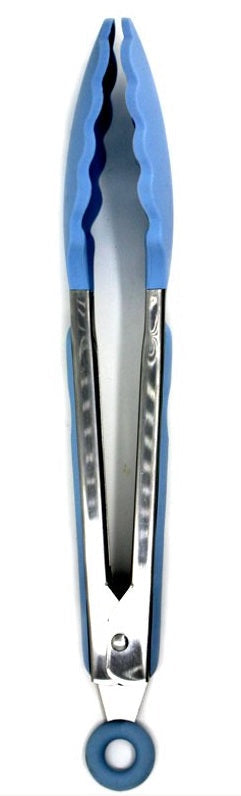 Danesco A La Tarte Blue Silicone Tongs by Kitchen Niche