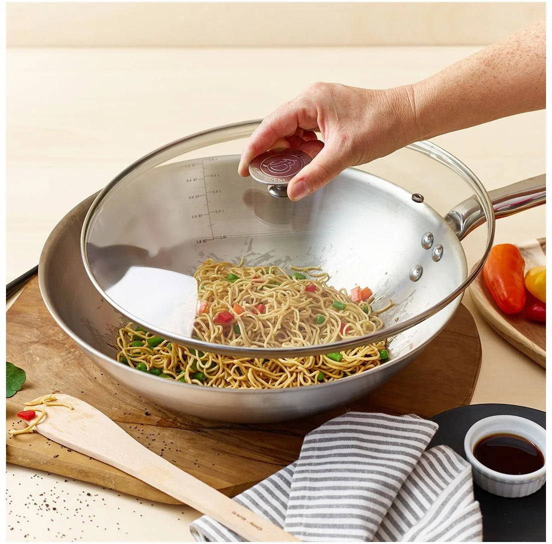 De Buyer Choc Extreme Glass Lid – 24 cm