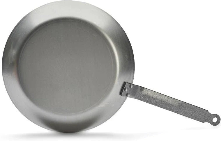 De Buyer Carbone Plus Lyonnaise Steel Fry Pan – 28 cm / 11 Inch