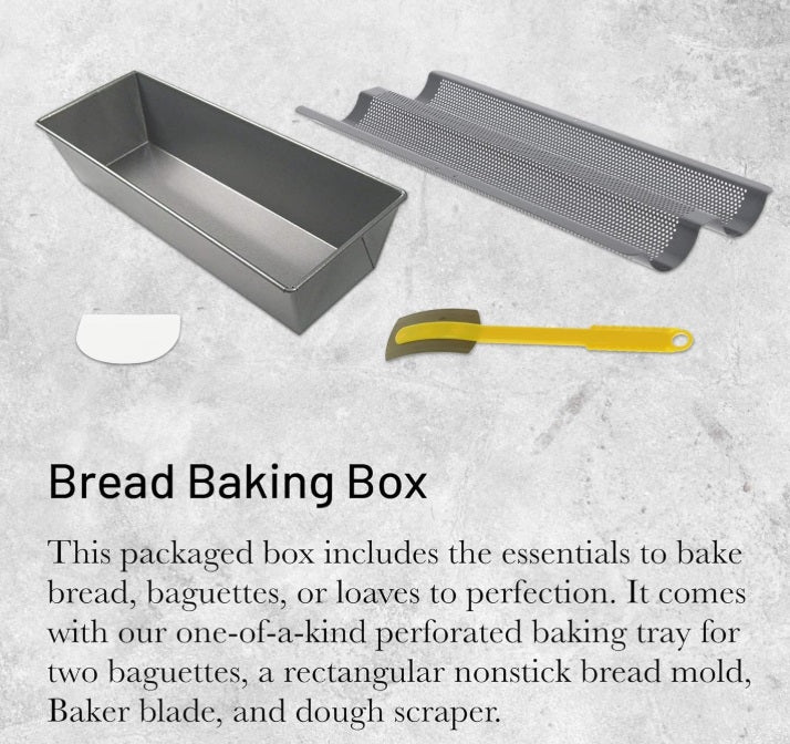 DeBuyer Baguette and Loaf Bread Making Gift Set De Buyer by Kitchen Niche