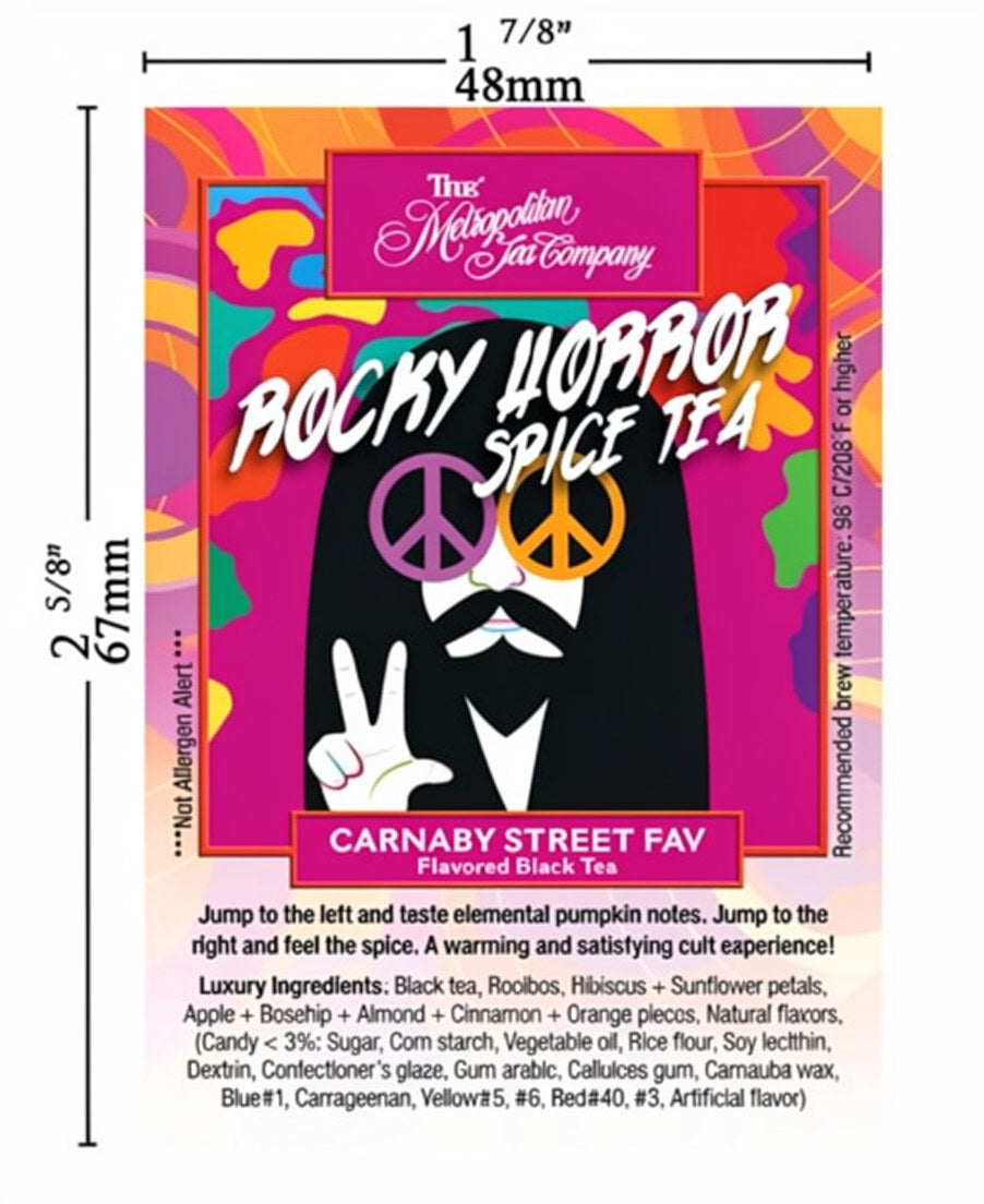 Metropolitan Tea Rocky Horror Spice Loose Leaf Tea 1.1 lbs