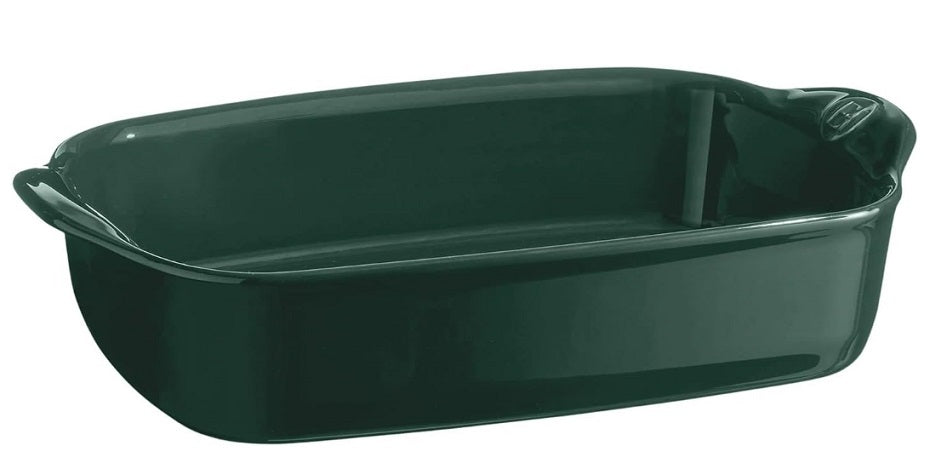 Emile Henry Rectangular Baking Dish Individual Cedar Green Emile Henry by Kitchen Niche