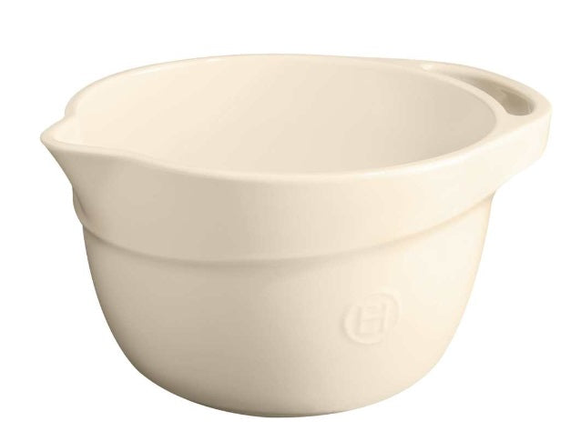 Emile Henry Mixing Bowl 4.5L Clay by Kitchen Niche
