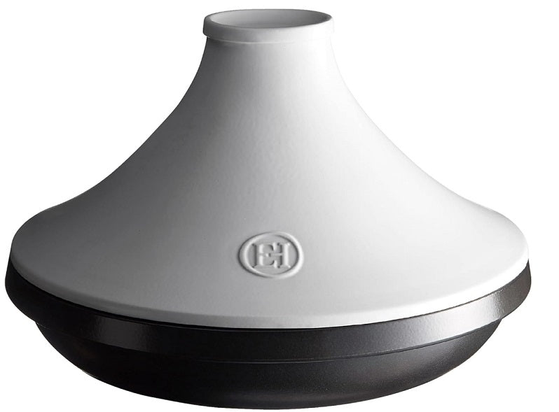 Emile Henry Delight Small Tagine White & Slate 2L Emile Henry by Kitchen Niche