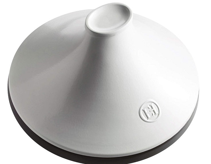 Emile Henry Delight Small Tagine White & Slate 2L Emile Henry by Kitchen Niche