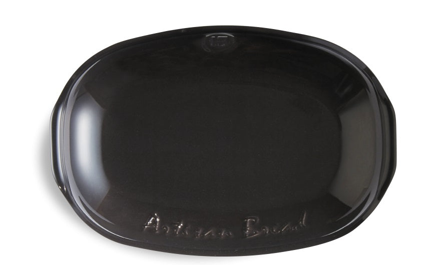 Emile Henry Artisan Loaf Bread Baker Charcoal Black by Kitchen Niche