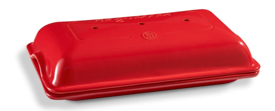 Emile Henry Baguette Baker Burgundy Red by Kitchen Niche