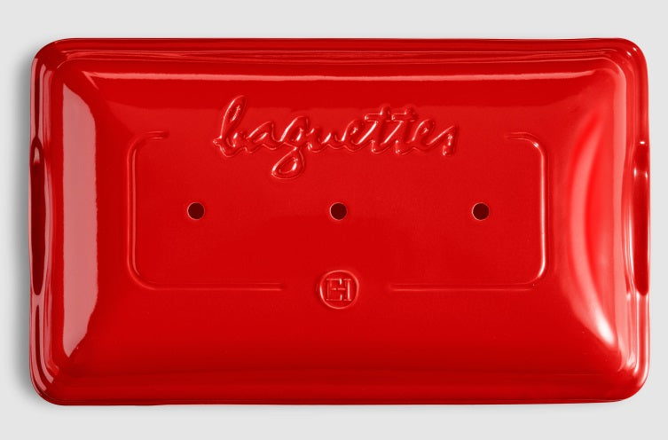 Emile Henry Baguette Baker Burgundy Red by Kitchen Niche