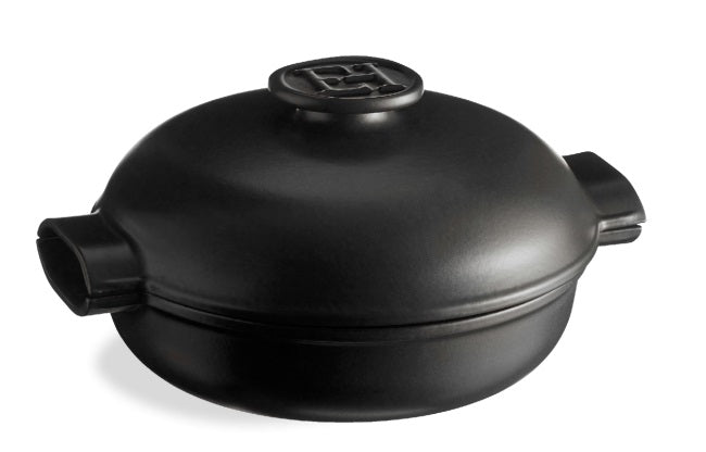 Emile Henry Delight Braiser Slate 2.5L by Kitchen Niche