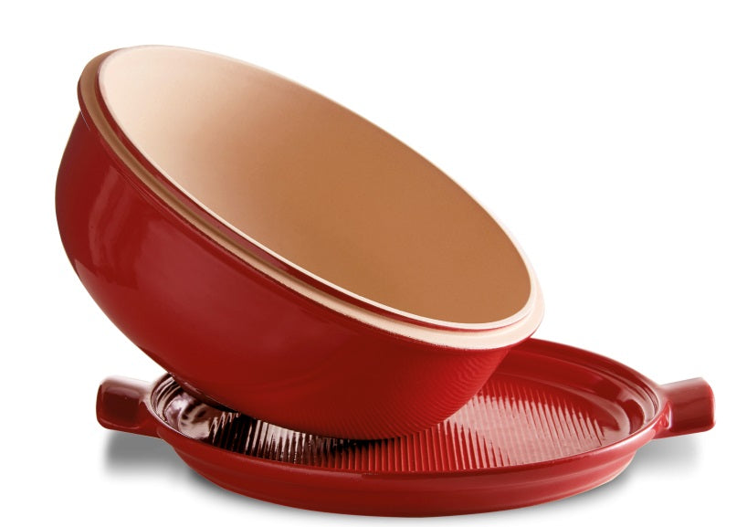 Emile Henry Bread Cloche Burgundy Red by Kitchen Niche