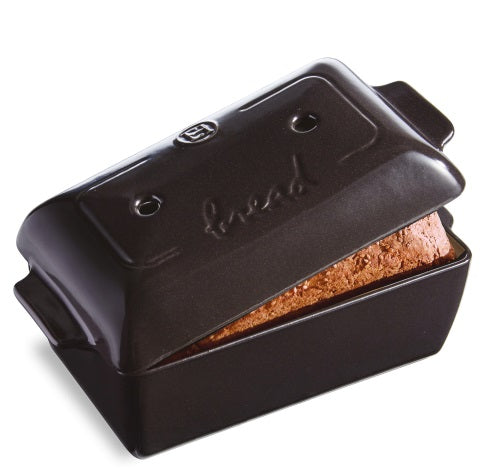 Emile Henry Bread Loaf Baker Charcoal by Kitchen Niche